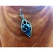 Silver blue labradorite necklace
