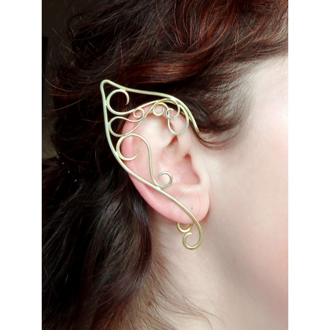 Elven ear cuffs brass, copper