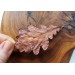 Copper oak hairclip