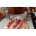 Elven tiara with rose quartz