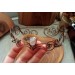 Elven tiara with rose quartz