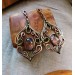 Fantom quartz earrings 