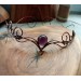 Elven tiara with amethyst