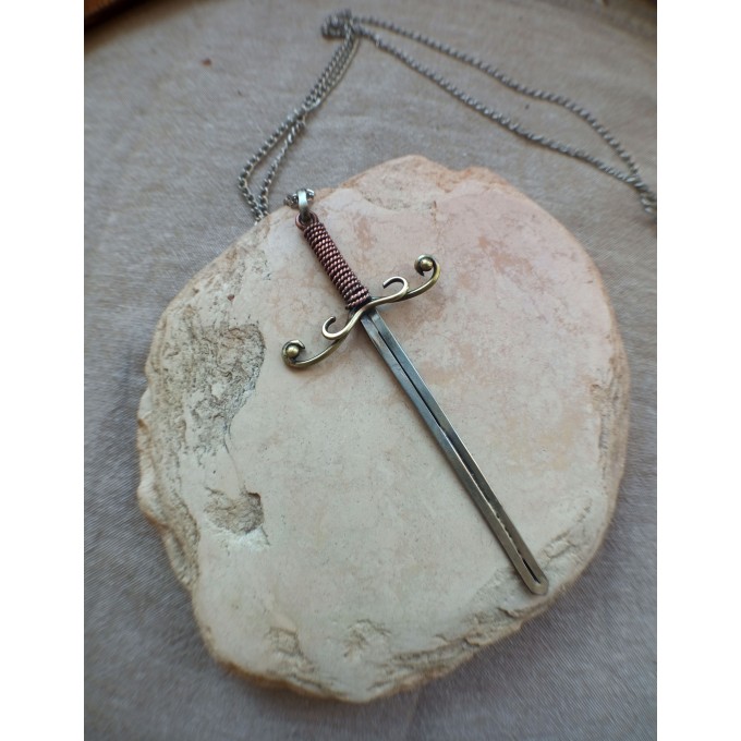 Sword necklace