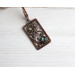 SteamPunk filigree labradorite necklace 