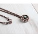 SteamPunk labradorite necklace 